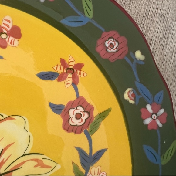April Cornell Duchess Provençal Floral Plate (11”) & Bowl - Picture 3 of 12
